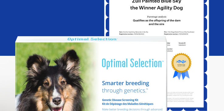 Optimal Selection™ Canine + DNA Profile with Parentage Service